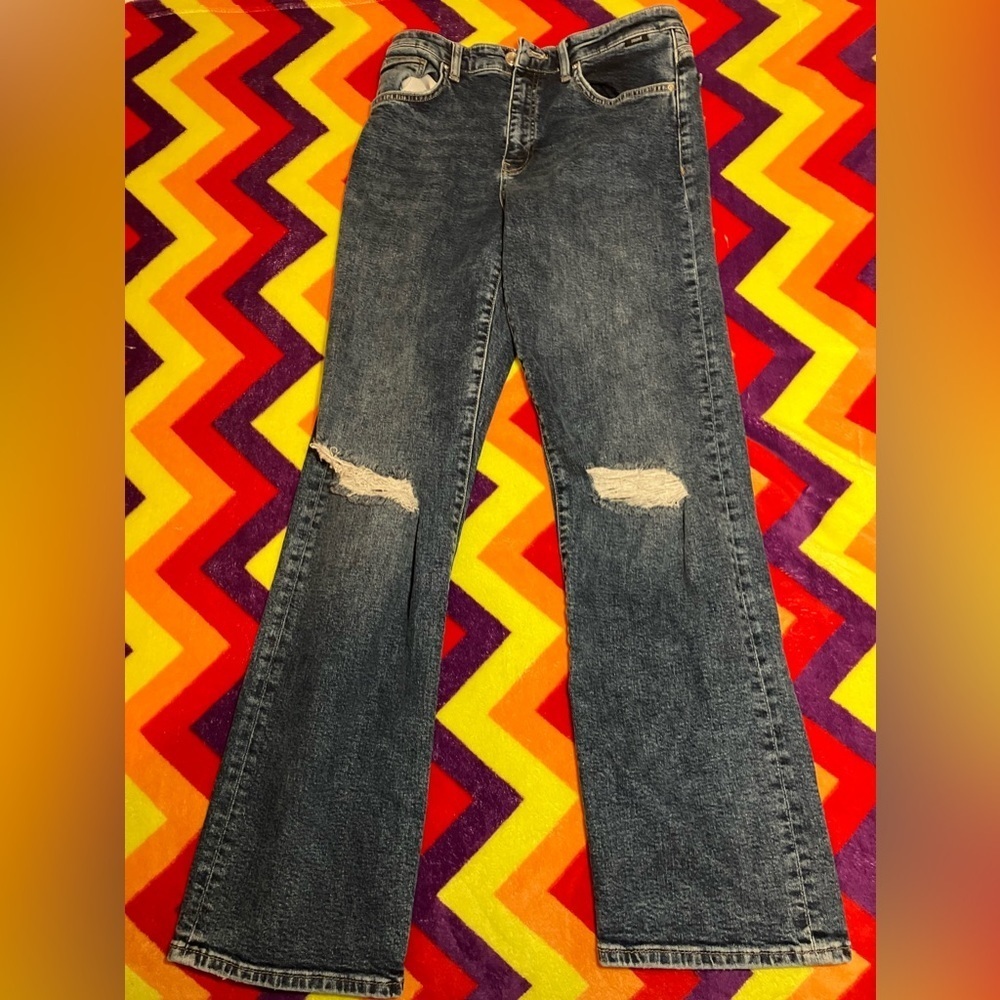 Mavi Barcelona high rise loose straight